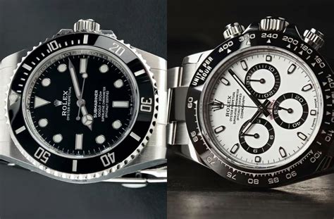 rolex daytona vs submariner.